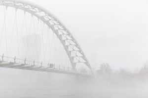 Side Bridge Through Fog Side Bridge Through Fog